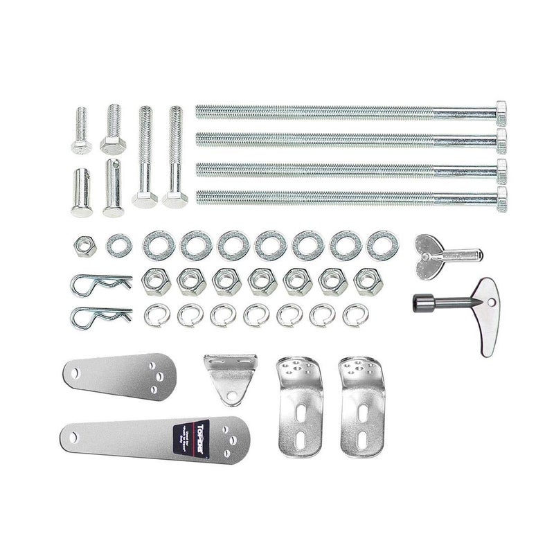 TOPENS MK01 Mounting Hardware Fasteners Bracket Release Key Set for TOPENS Swing Gate Opener Replacement